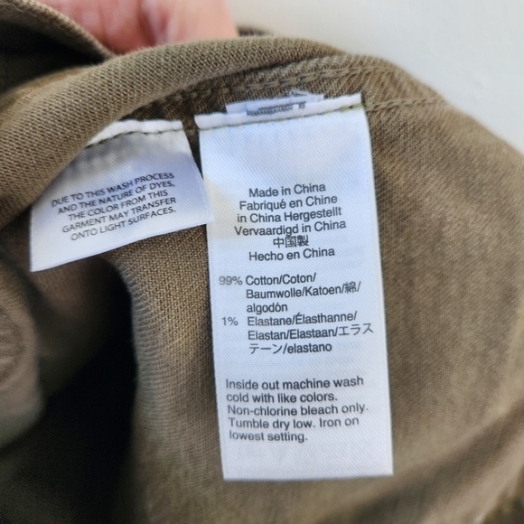 J Crew Straight Leg Crop Jean in Garment-Dyed Denim Size 27 - Picture 7 of 7